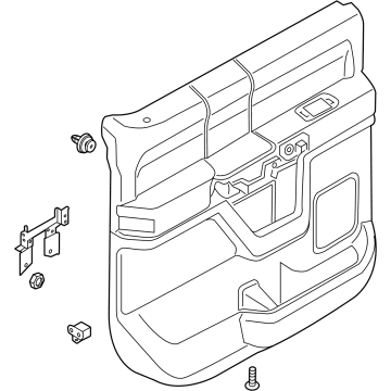 Ford NL3Z-1627410-XA PANEL ASY - DOOR TRIM