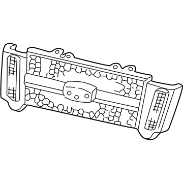 2001 Ford Explorer Sport Trac Grille - 1L5Z-17B968-BA