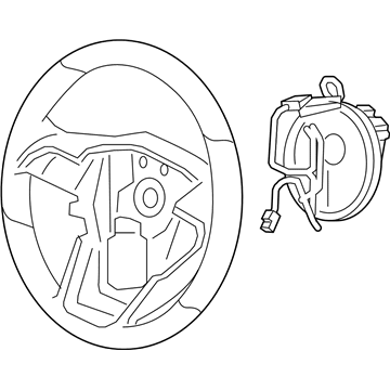 Ford GD9Z-3600-GE Steering Wheel Assembly