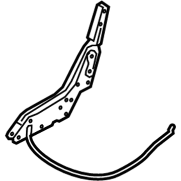 Ford DU5Z-9661383-L Latch Assembly - Rear Seat Back