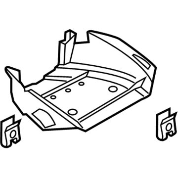 Ford CJ5Z-7813546-AA Box Assembly - Stowage