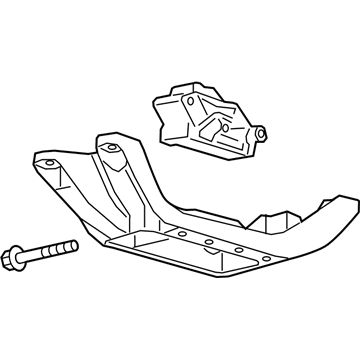 2022 Ford Explorer Motor And Transmission Mount - L1MZ-6068-F