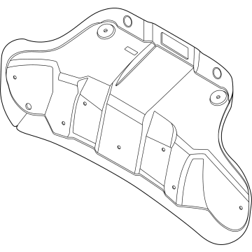 Ford PR3Z-6345594-BA PANEL ASY - DOOR TRIM