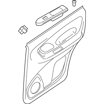 Ford 9L8Z-7827407-DA Panel Assembly - Door Trim