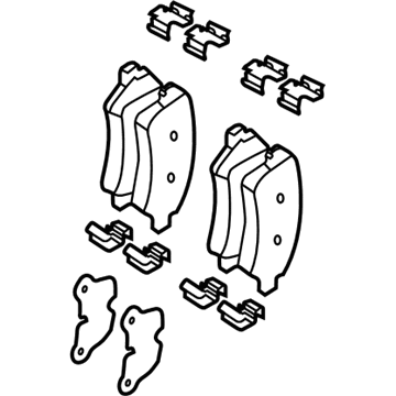 2023 Ford Transit Brake Pads - LK4Z-2200-K