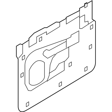 Ford 4L1Z-7827459-A Shield - Rear