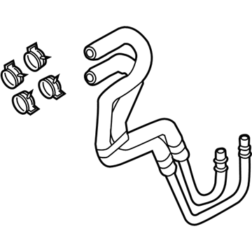 Ford Explorer Oil Cooler Hose - DB5Z-7R081-H