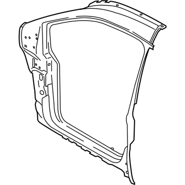 Ford DT1Z-5B061-W FRAME - SIDE