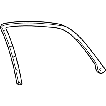 Ford Taurus Weather Strip - 4F1Z-5425324-AA