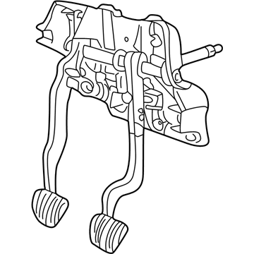 2003 Ford Thunderbird Brake Pedal - 3W6Z-2455-AA