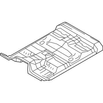 Ford F-550 Super Duty Floor Pan - 7C3Z-2611000-A