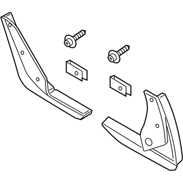 2023 Ford Edge Mud Flaps - KT4Z16A550AA