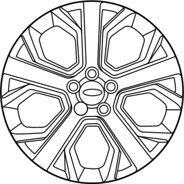 Ford JB5Z-1007-C Wheel Assembly