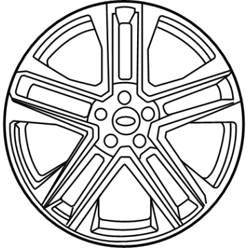 Ford FB5Z-1007-C Wheel Assembly