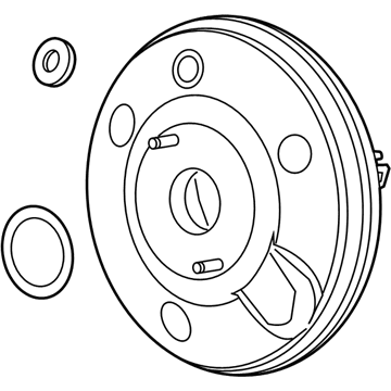 2018 Ford Focus Brake Booster - CV6Z-2005-J