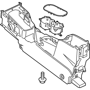 Ford D2BZ-58045A36-AE Panel Assembly - Console