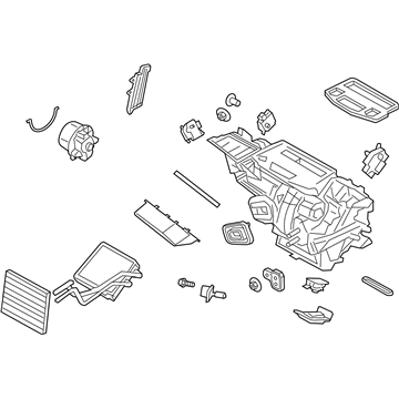 Ford D2BZ-18478-C Heater Assembly