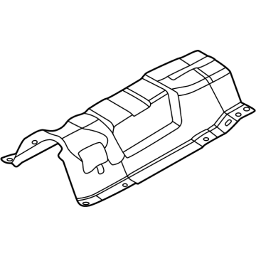 Lincoln Corsair Exhaust Heat Shield - LX6Z-7811434-C