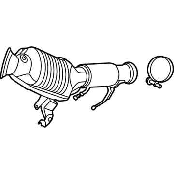 2023 Ford Bronco Sport Catalytic Converter - LX6Z-5E212-KZ