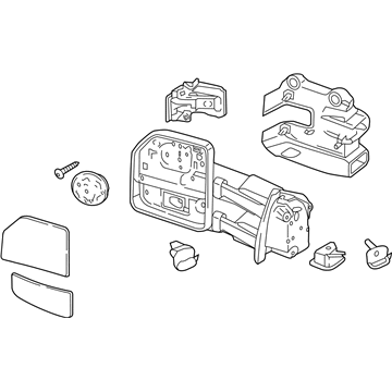 Ford HC3Z-17682-JA Mirror Assembly - Rear View Outer
