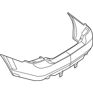 Mercury Milan Bumper - 8H6Z-17K835-DAPTM