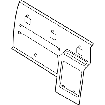 Ford 8A2Z-7840374-AA Trim Assembly - Back Panel