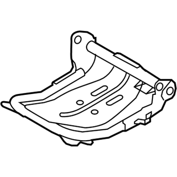 Ford DL3Z-1663160-A Frame And Spring - Rear Seat Cushion