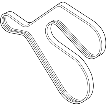 2021 Ford Police Interceptor Utility Serpentine Belt - L1MZ-8620-H