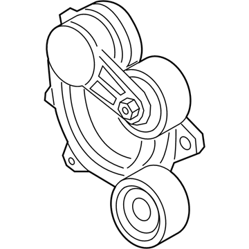 Ford L1MZ-6A228-E PULLEY ASY - TENSION