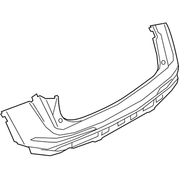 Ford LJ7Z-17810-SBPTM Bumper Cover