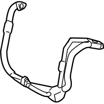 2007 Ford Focus A/C Hose - 6S4Z-19D734-A