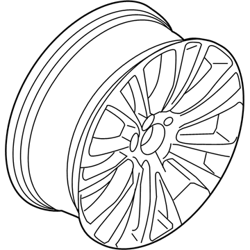 2018 Lincoln MKX Spare Wheel - FA1Z-1007-J