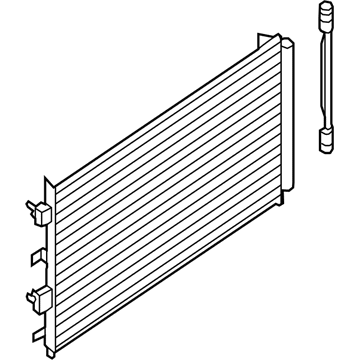 Ford LX6Z-19712-D CONDENSER ASY