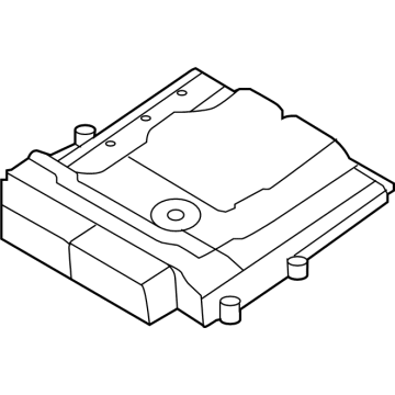 Ford NB3Z-12A650-F MODULE - ENGINE CONTROL - EEC