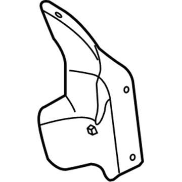 Ford 2L2Z-16103-AA Guard - Front Splash