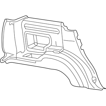 Ford 1L2Z7831013DAC Trim Assembly Quarter