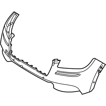 2020 Lincoln Corsair Bumper - LJ7Z-17D957-DAPTM