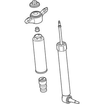 Ford Police Interceptor Utility Shock Absorber - LB5Z-18125-A