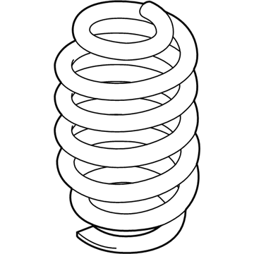 2021 Ford Police Interceptor Utility Coil Springs - LB5Z-5560-L