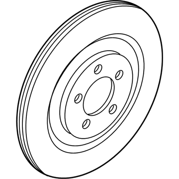 Ford L1MZ-2C026-B ROTOR ASY - BRAKE