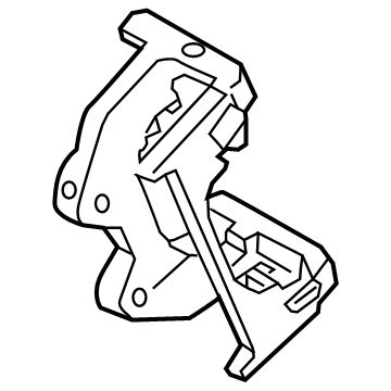 2020 Ford Explorer Brake Caliper Bracket - L1MZ-2B511-A