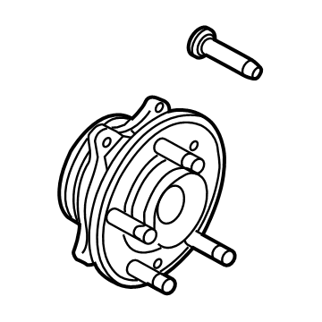 2020 Ford Explorer Wheel Hub - LB5Z-1104-B