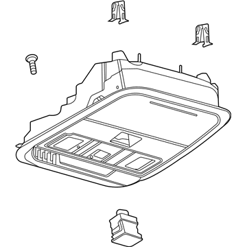 Ford LB5Z-78519A70-PJ CONSOLE ASY - OVERHEAD