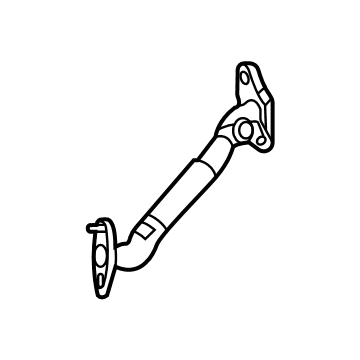 Ford K2GZ-9E469-B TUBE - EGR VALVE TO EXHAUST MA