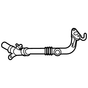 2021 Ford Bronco Sport Crankcase Breather Hose - K2GZ-9E470-B