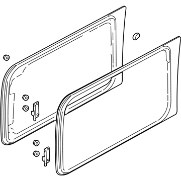 Ford 7L1Z-4029701-C Window Assembly - Side