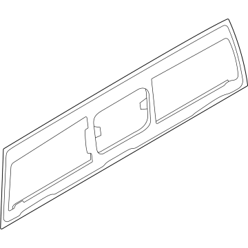 Ford NZ6Z-6042006-A GLASS - SLIDING