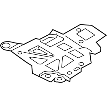 Lincoln Corsair Battery Tray - JX6Z-10732-C