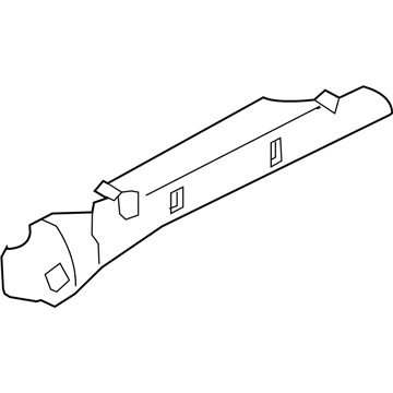 Ford 5S4Z-7446919-AAA Support - Rear Package Tray Trim