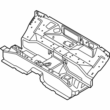 Ford NZ6Z-2611160-C PAN ASY - FLOOR - CENTRE